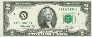 2 доллара (аверс)